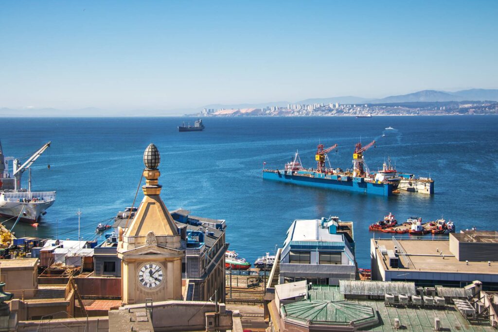 5. Valparaíso e Viña del Mar em um dos pontos turísticos no Chile